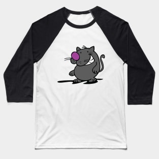 Clever Cat Baseball T-Shirt